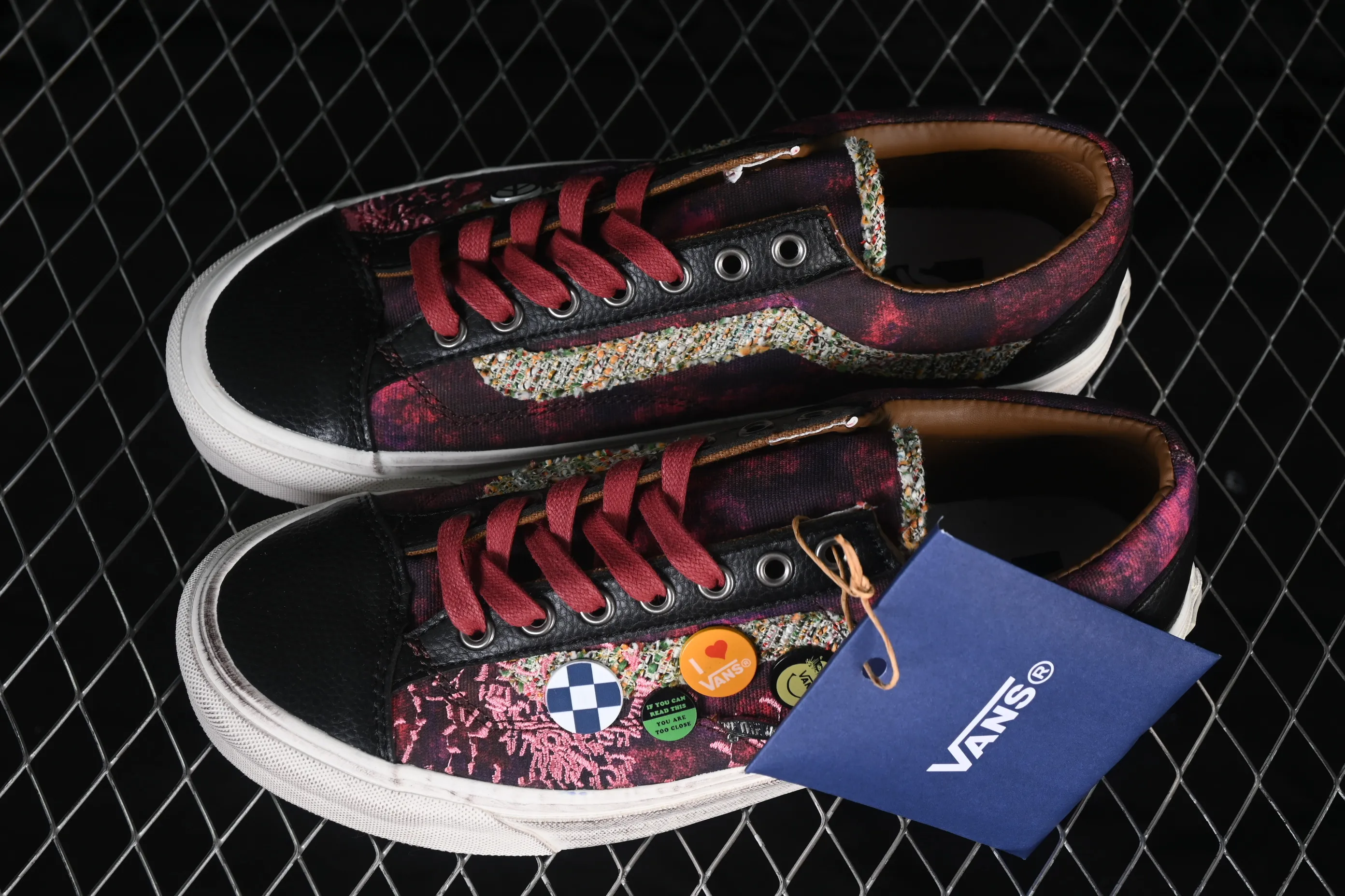 All categories Vans Vans series Vans Low Vans low top Vans Premium Old Skool 36 Vans distressed dirty shoes VN000D9RERG
